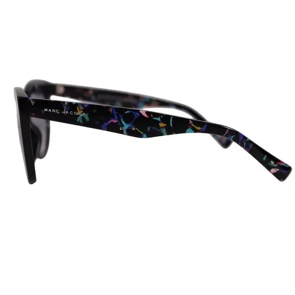 Marc Jacobs Cat Eye Womens Sunglasses - Black / Multicolor - NWT - Picture 4 of 11